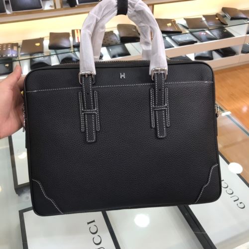 2021秋冬 エルメス HERMES ビジネスバッグ ダブルファスナー使用 希少価値大 エルメスブランド コピー